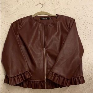 Leather jacket